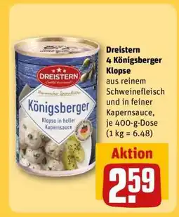 REWE Dreistern 4 Königsberger Klopse Angebot