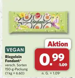 Combi Riegelein fondant Angebot