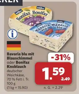 Combi Bavaria blu bavaria blu mit blauschimmel Angebot