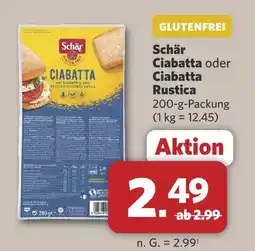 Combi Schär ciabatta Angebot