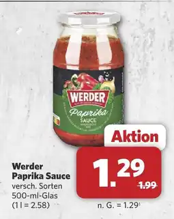 Combi Werder paprika sauce Angebot