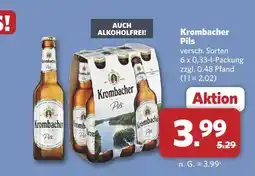 Combi Krombacher pils Angebot