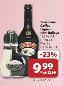 Combi Sheridans coffee liqueur Angebot