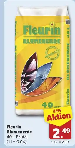 Combi Fleurin blumenerde Angebot