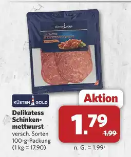 Combi Küsten gold delikatess schinkenmettwurst Angebot