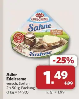 Combi Adler edelcreme sahne Angebot