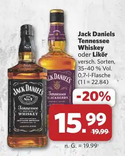 Combi Jack daniels tennessee whiskey Angebot