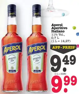 E-Center Aperol aperitivo italiano Angebot