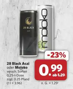 Combi 28 black acai Angebot