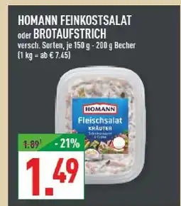 Marktkauf Homann feinkostsalat Angebot