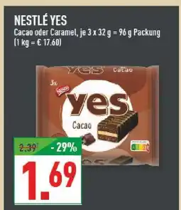 Marktkauf Nestlé yes cacao Angebot