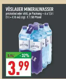 Marktkauf Vöslauer mineralwasser Angebot