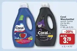 Combi Coral optimal color waschmittel Angebot