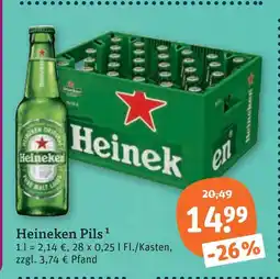 tegut Heineken pils Angebot