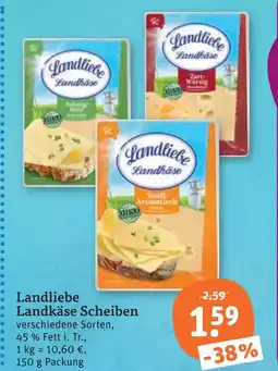 tegut Landliebe landkäse scheiben Angebot