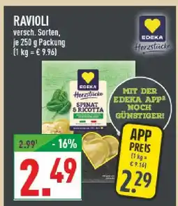 Marktkauf Edeka herzstücke ravioli Angebot