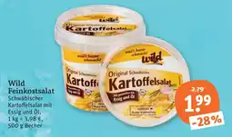 tegut Wild feinkostsalat schwäbischer kartoffelsalat Angebot