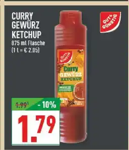 Marktkauf Gut & günstig curry gewürz ketchup Angebot