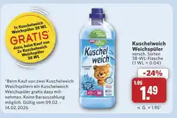 Combi Kuschelweich weichspüler Angebot