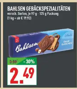 Marktkauf Bahlsen gebäckspezialitäten Angebot