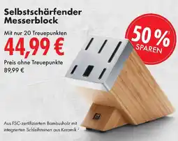 Edeka Selbstschärfender messerblock Angebot
