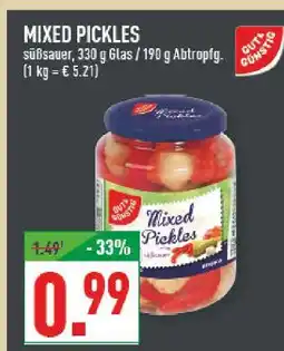Marktkauf Gut & günstig mixed pickles Angebot