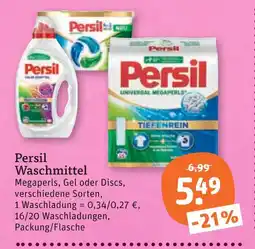 tegut Persil waschmittel megaperls Angebot
