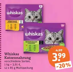 tegut Whiskas katzennahrung Angebot