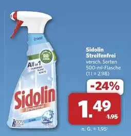 Combi Sidolin streifenfrei Angebot