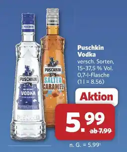 Combi Puschkin vodka ice filtered Angebot