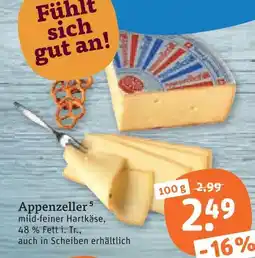 tegut Appenzeller Angebot
