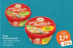 tegut Popp brotaufstrich Angebot