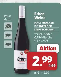 Combi Erben halbtrocken dornfelder Angebot