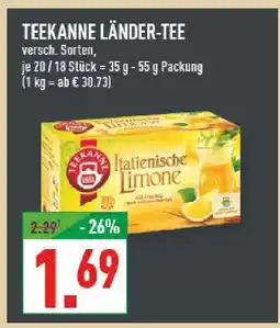 Marktkauf Teekanne länder-tee Angebot