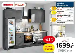 ROLLER Nobilia einbauküche Angebot