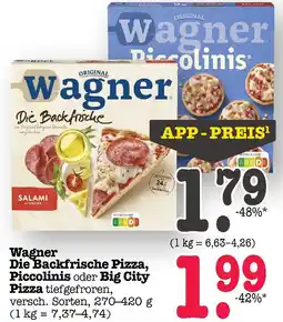 E-Center Wagner die backfrische pizza Angebot