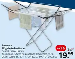 ROLLER Premium flügelwäscheständer Angebot