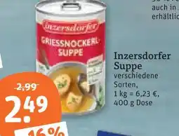 tegut Inzersdorfer suppe Angebot