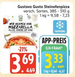Marktkauf Gustavo gusto steinofenpizza Angebot