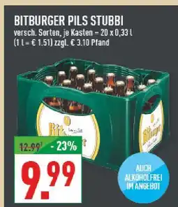 Marktkauf Bitburger pils stubbi Angebot
