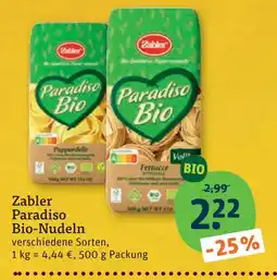 tegut Zabler paradiso bio-nudeln Angebot