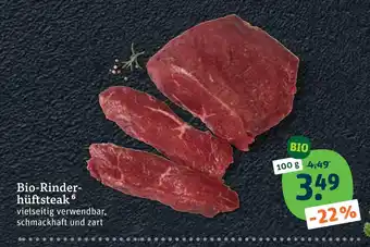 tegut Bio-rinderhüftsteak Angebot