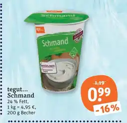 tegut Tegut... schmand Angebot