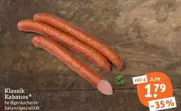 tegut Klassik kabanos Angebot