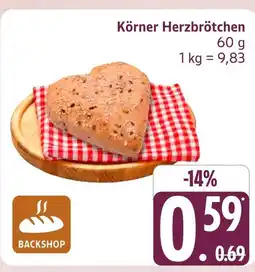 Marktkauf Körner herzbrötchen Angebot