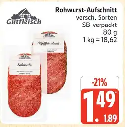 Marktkauf Gutfleisch rohwurst-aufschnitt Angebot