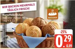 Marktkauf Backshop kartoffelbrötchen Angebot