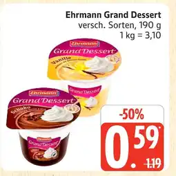 Marktkauf Ehrmann grand dessert Angebot