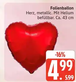 Marktkauf Folienballon Angebot