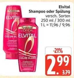 Marktkauf L'oreal elvital shampoo Angebot